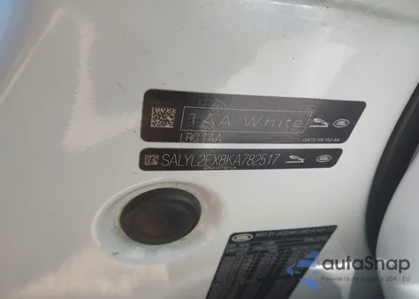 2019 Land Rover Range Rover Velar P250 R-Dynamic Se z USA, uszkodzony, nr VIN SALYL2EX8KA782517